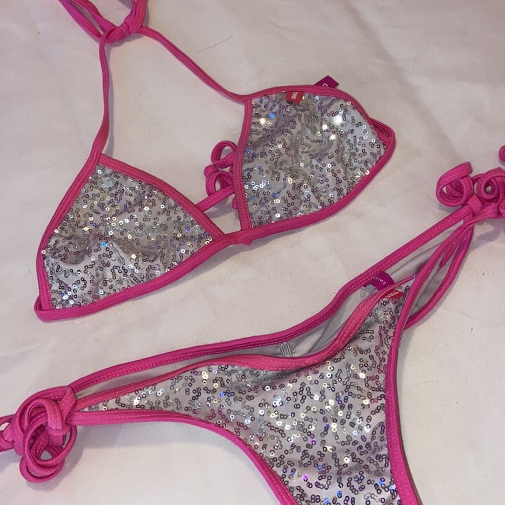 Sequin Doll Bikini Set